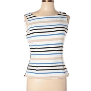 White House Black Market Stripe Top